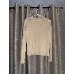 A.L.C. Robinson Wool cashmere cream sweater size small - NEW